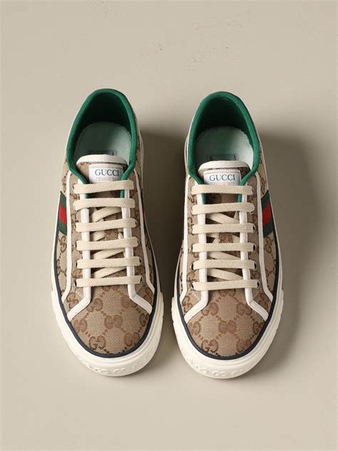 gucci colored tennis shoes|Gucci tennis shoes on sale.